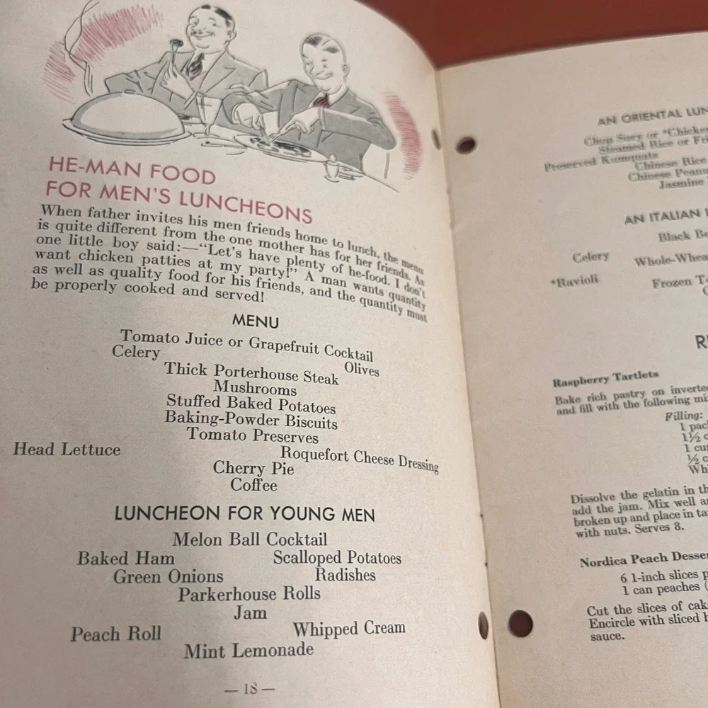 Vintage 1933 Kroger Food Foundation Right Foods at Light Cost Party Cookbook